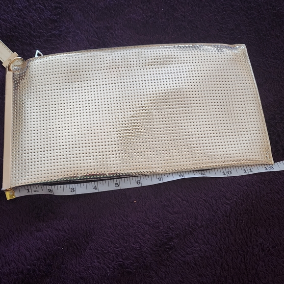Beautiful Metallic Gold Women's Clutch/Wristlet - Picture 11 of 11